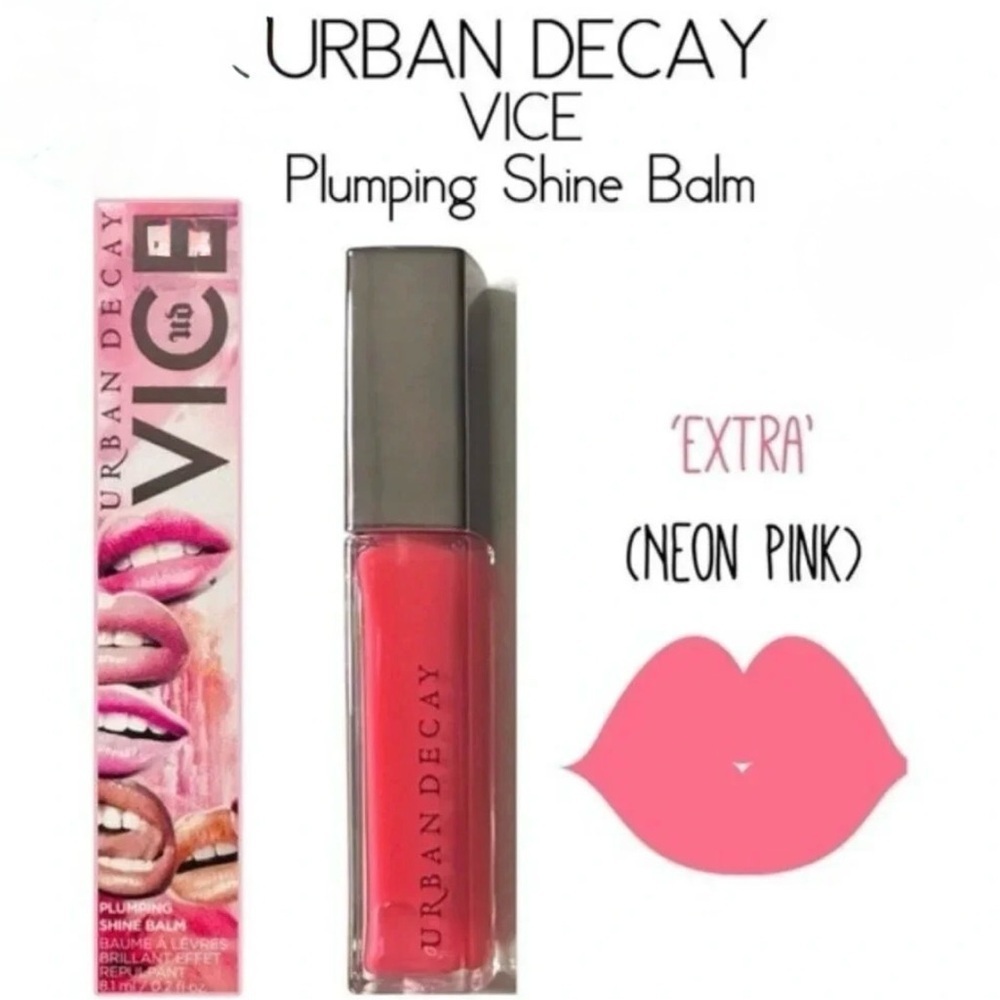 NEW Urban Decay Lip Balm Vice Plumping Lip Color Extra FACTORY SEALED .2 Oz.